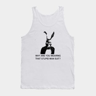 Stupid Human Suit Tank Top